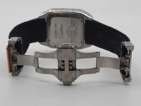 Heren polshorloge, cartier, santos 100, 2878 - afbeelding 5 van  27