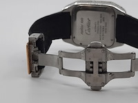 Heren polshorloge, cartier, santos 100, 2878 - afbeelding 6 van  27