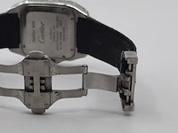 Heren polshorloge, cartier, santos 100, 2878 - afbeelding 7 van  27
