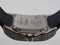 Heren polshorloge, cartier, santos 100, 2878 - afbeelding 14 van  27