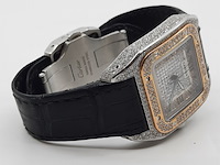 Heren polshorloge, cartier, santos 100, 2878 - afbeelding 18 van  27