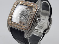 Heren polshorloge, cartier, santos 100, 2878 - afbeelding 21 van  27
