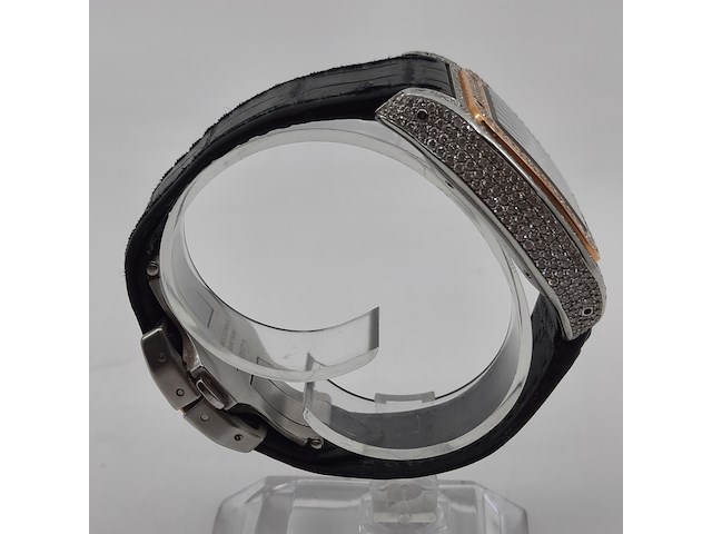Heren polshorloge, cartier, santos 100, 2878 - afbeelding 26 van  27