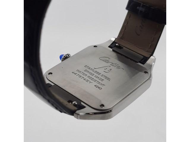 Heren polshorloge, cartier, santos dumont 4240 - afbeelding 8 van  28