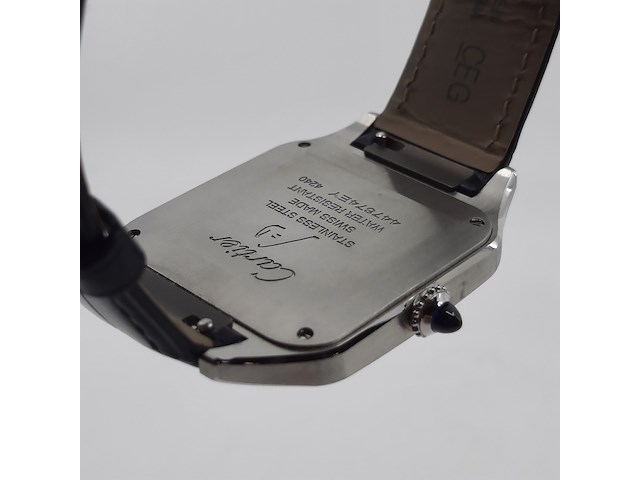 Heren polshorloge, cartier, santos dumont 4240 - afbeelding 10 van  28