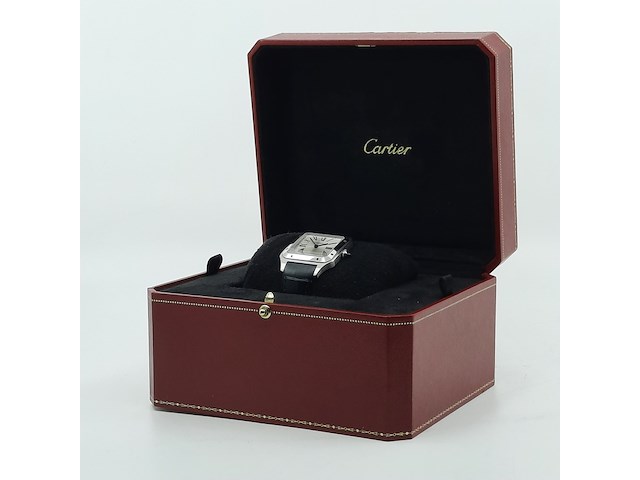 Heren polshorloge, cartier, santos dumont 4240 - afbeelding 17 van  28