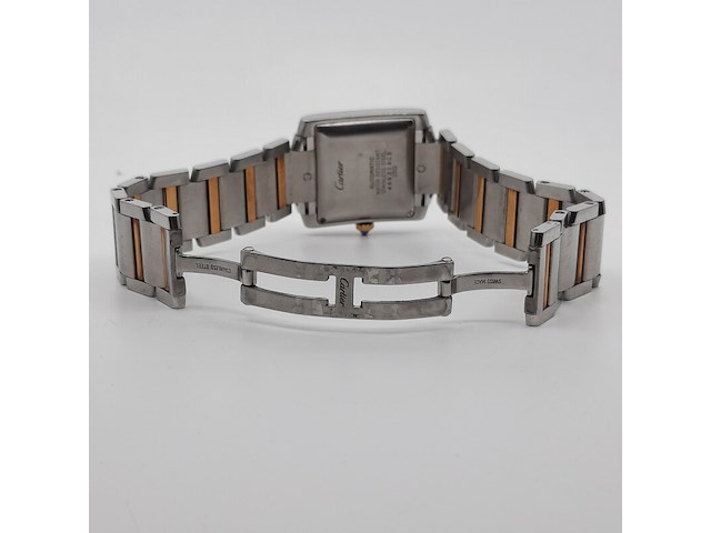 Heren polshorloge, cartier, tank française 2302 - afbeelding 5 van  27