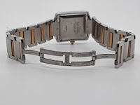 Heren polshorloge, cartier, tank française 2302 - afbeelding 5 van  27