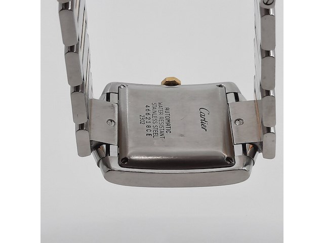 Heren polshorloge, cartier, tank française 2302 - afbeelding 10 van  27