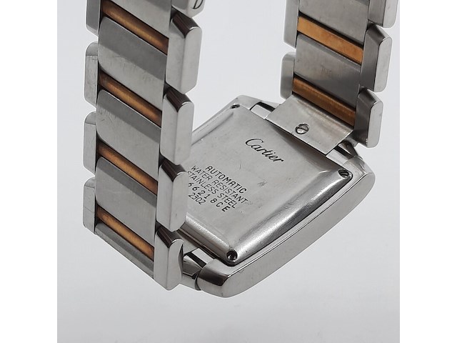 Heren polshorloge, cartier, tank française 2302 - afbeelding 11 van  27