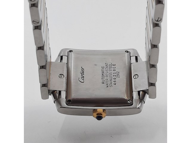 Heren polshorloge, cartier, tank française 2302 - afbeelding 14 van  27