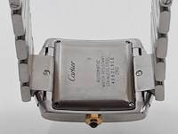 Heren polshorloge, cartier, tank française 2302 - afbeelding 14 van  27