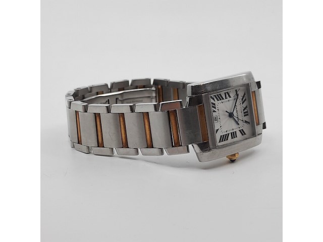 Heren polshorloge, cartier, tank française 2302 - afbeelding 16 van  27