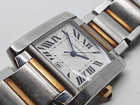 Heren polshorloge, cartier, tank française 2302 - afbeelding 17 van  27