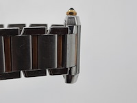 Heren polshorloge, cartier, tank française 2302 - afbeelding 20 van  27