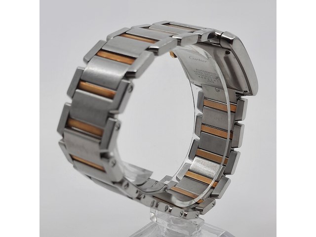 Heren polshorloge, cartier, tank française 2302 - afbeelding 25 van  27