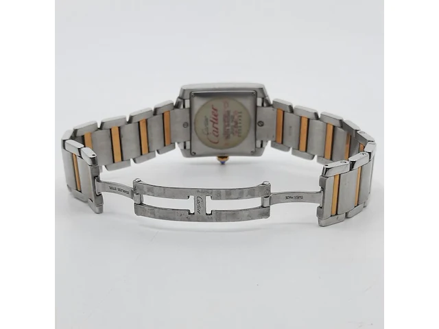Heren polshorloge, cartier, tank française 2302 - afbeelding 4 van  29