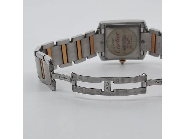 Heren polshorloge, cartier, tank française 2302 - afbeelding 5 van  29