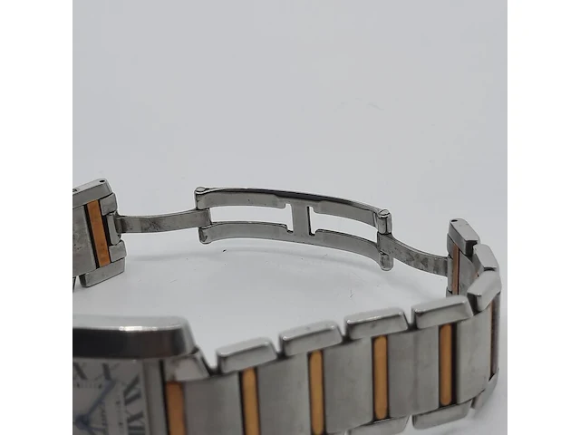 Heren polshorloge, cartier, tank française 2302 - afbeelding 7 van  29
