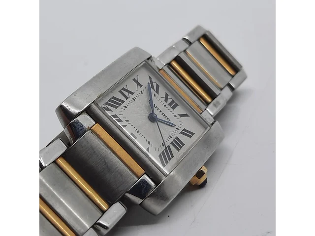 Heren polshorloge, cartier, tank française 2302 - afbeelding 11 van  29