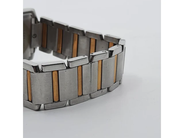 Heren polshorloge, cartier, tank française 2302 - afbeelding 13 van  29
