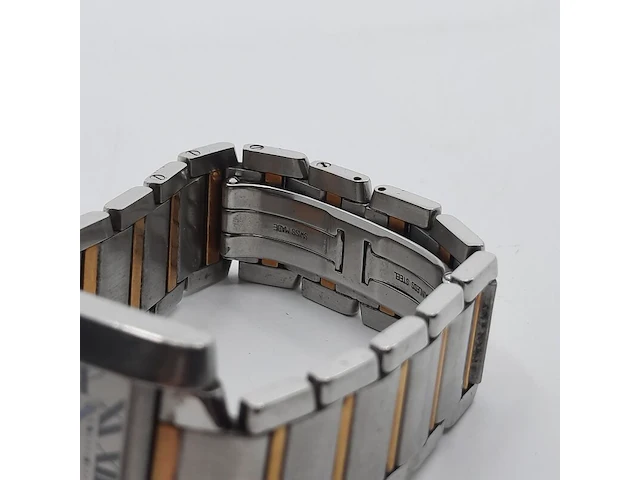 Heren polshorloge, cartier, tank française 2302 - afbeelding 14 van  29