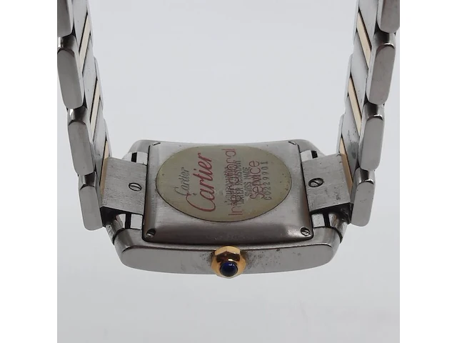 Heren polshorloge, cartier, tank française 2302 - afbeelding 15 van  29