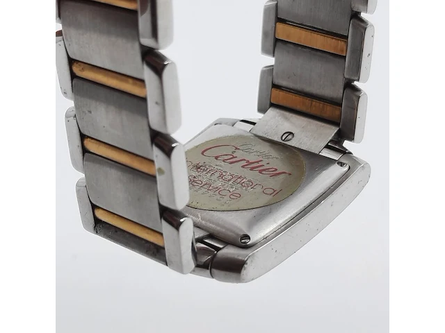 Heren polshorloge, cartier, tank française 2302 - afbeelding 19 van  29