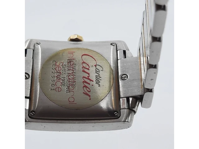 Heren polshorloge, cartier, tank française 2302 - afbeelding 21 van  29