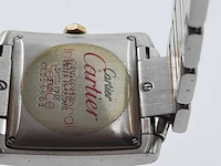 Heren polshorloge, cartier, tank française 2302 - afbeelding 21 van  29