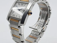 Heren polshorloge, cartier, tank française 2302 - afbeelding 12 van  29