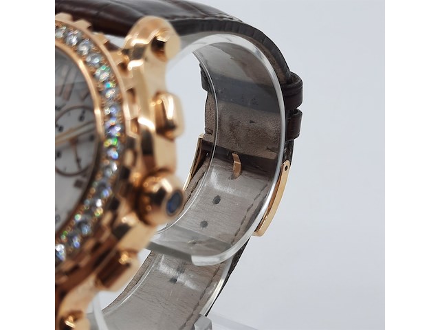 Heren polshorloge, chopard, happy sport 5x diamond - afbeelding 4 van  24
