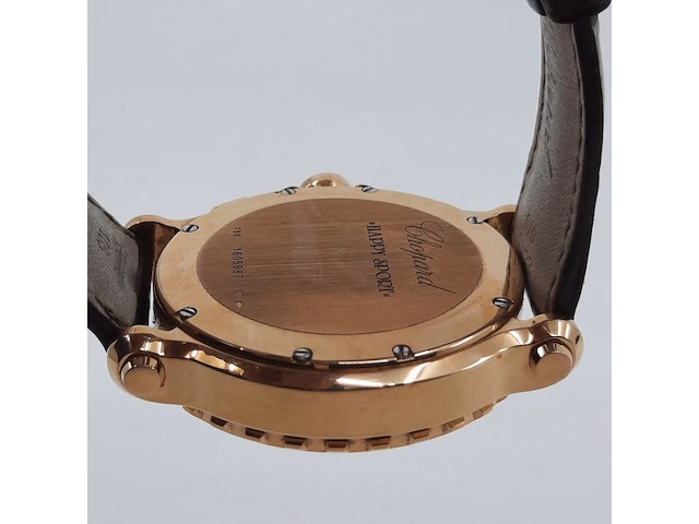 Heren polshorloge, chopard, happy sport 5x diamond - afbeelding 10 van  24