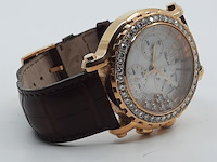 Heren polshorloge, chopard, happy sport 5x diamond - afbeelding 15 van  24