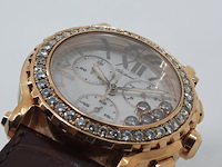 Heren polshorloge, chopard, happy sport 5x diamond - afbeelding 16 van  24