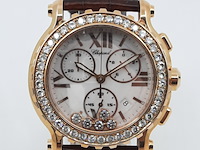 Heren polshorloge, chopard, happy sport 5x diamond - afbeelding 12 van  24