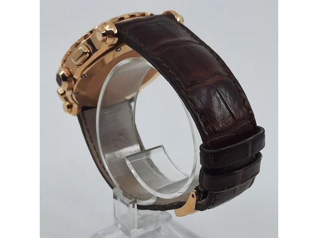 Heren polshorloge, chopard, happy sport 5x diamond - afbeelding 20 van  24