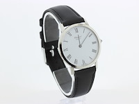 Heren polshorloge, chopard, klassiek, witte wijzerplaat, ca. 2000 - afbeelding 2 van  9