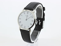 Heren polshorloge, chopard, klassiek, witte wijzerplaat, ca. 2000 - afbeelding 4 van  9