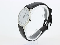 Heren polshorloge, chopard, klassiek, witte wijzerplaat, ca. 2000 - afbeelding 5 van  9