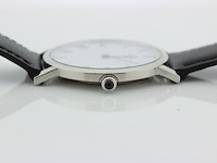 Heren polshorloge, chopard, klassiek, witte wijzerplaat, ca. 2000 - afbeelding 6 van  9