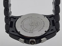 Heren polshorloge, emporio armani, ceramica, ar 1400 - afbeelding 5 van  16