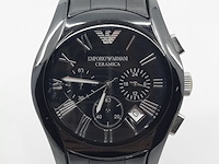 Heren polshorloge, emporio armani, ceramica, ar 1400 - afbeelding 1 van  16