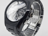 Heren polshorloge, emporio armani, ceramica, ar 1400 - afbeelding 9 van  16