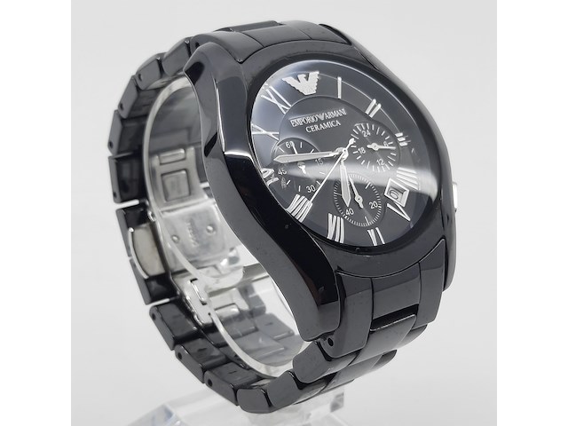 Heren polshorloge, emporio armani, ceramica, ar 1400 - afbeelding 14 van  16
