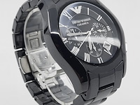 Heren polshorloge, emporio armani, ceramica, ar 1400 - afbeelding 14 van  16