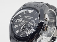 Heren polshorloge, emporio armani, ceramica, ar 1400 - afbeelding 15 van  16