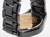 Heren polshorloge, emporio armani, ceramica ar 1410 - afbeelding 14 van  18