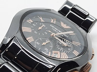 Heren polshorloge, emporio armani, ceramica ar 1410 - afbeelding 18 van  18
