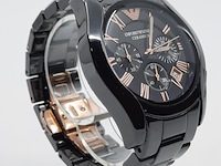 Heren polshorloge, emporio armani, ceramica ar 1410 - afbeelding 6 van  18